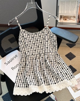 Sling doll shirt sleeveless tops for women
