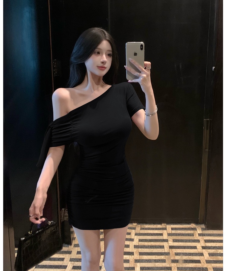 Summer package hip T-back spicegirl dress for women