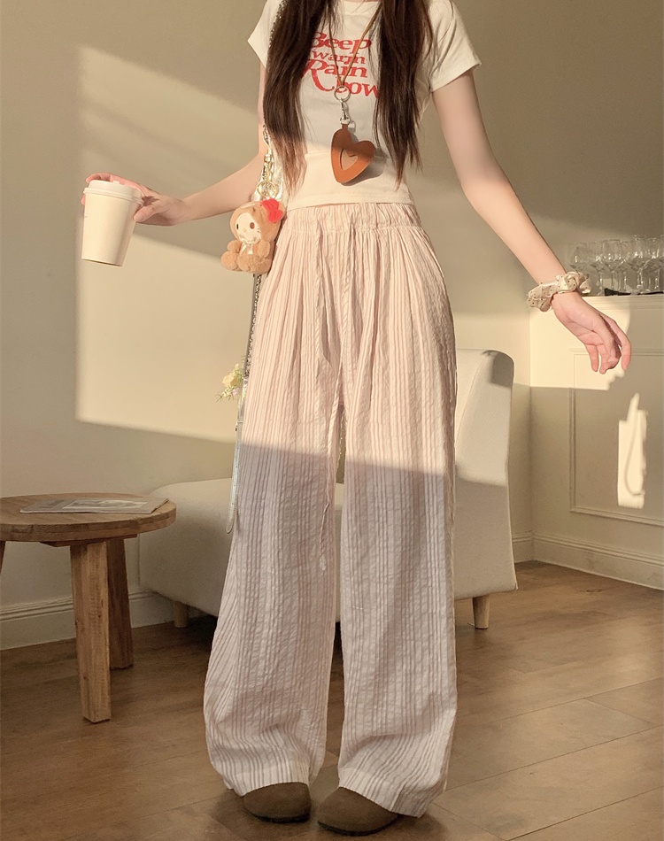 Korean style long pants wide leg pants