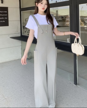 Spring and summer work clothing T-shirt 2pcs set for women