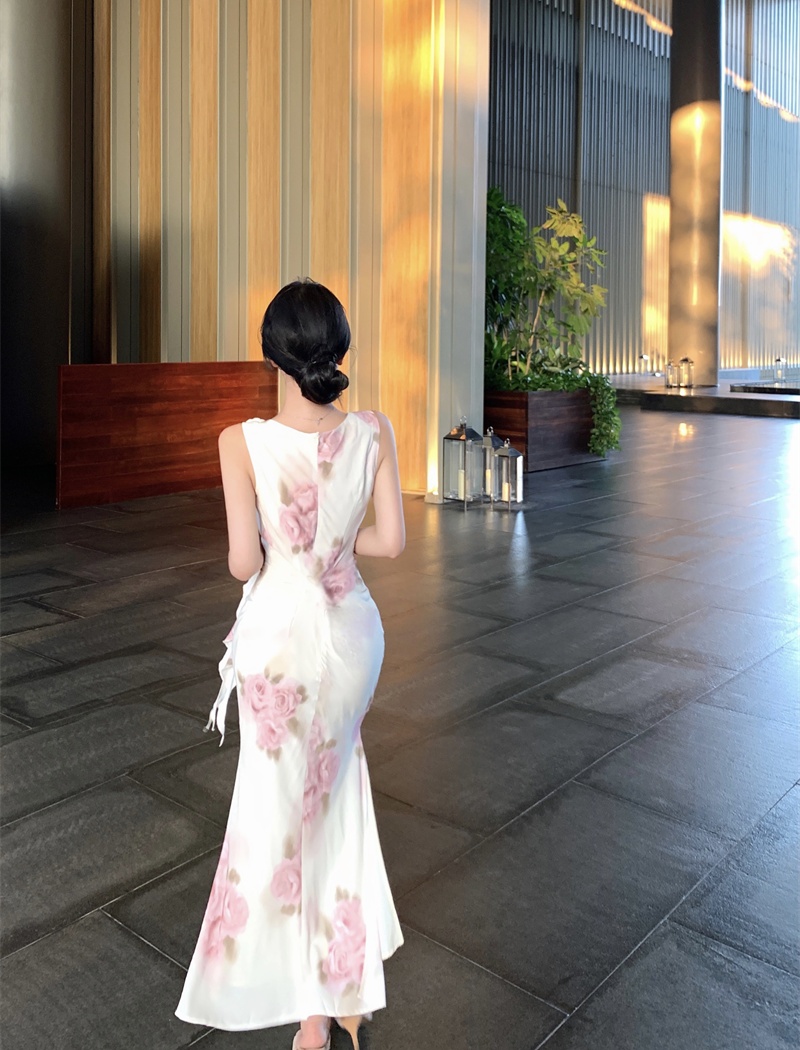 Sexy summer dress slim jade