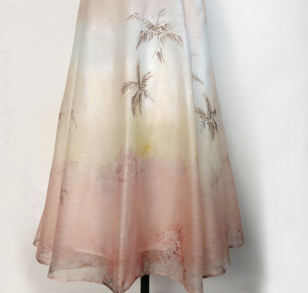 Pattern long lapel skirt slim big skirt shirt a set