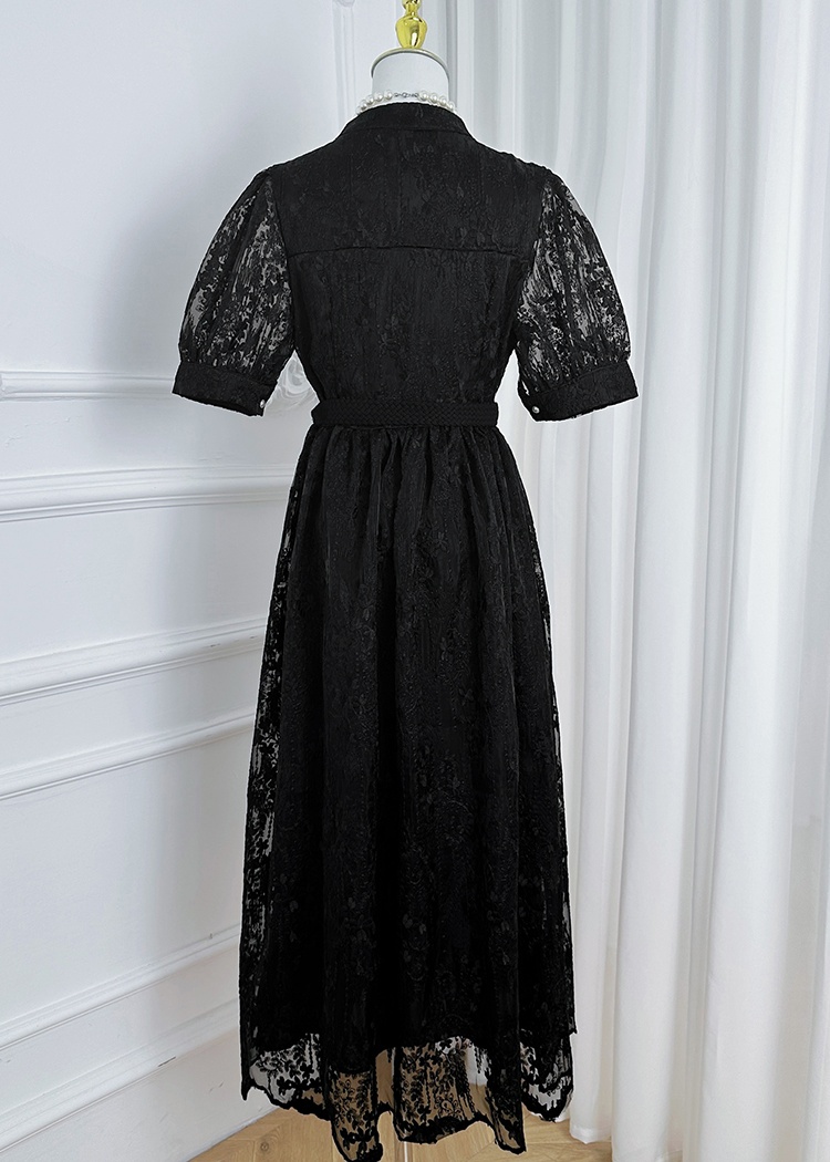 France style multicolor summer temperament dress