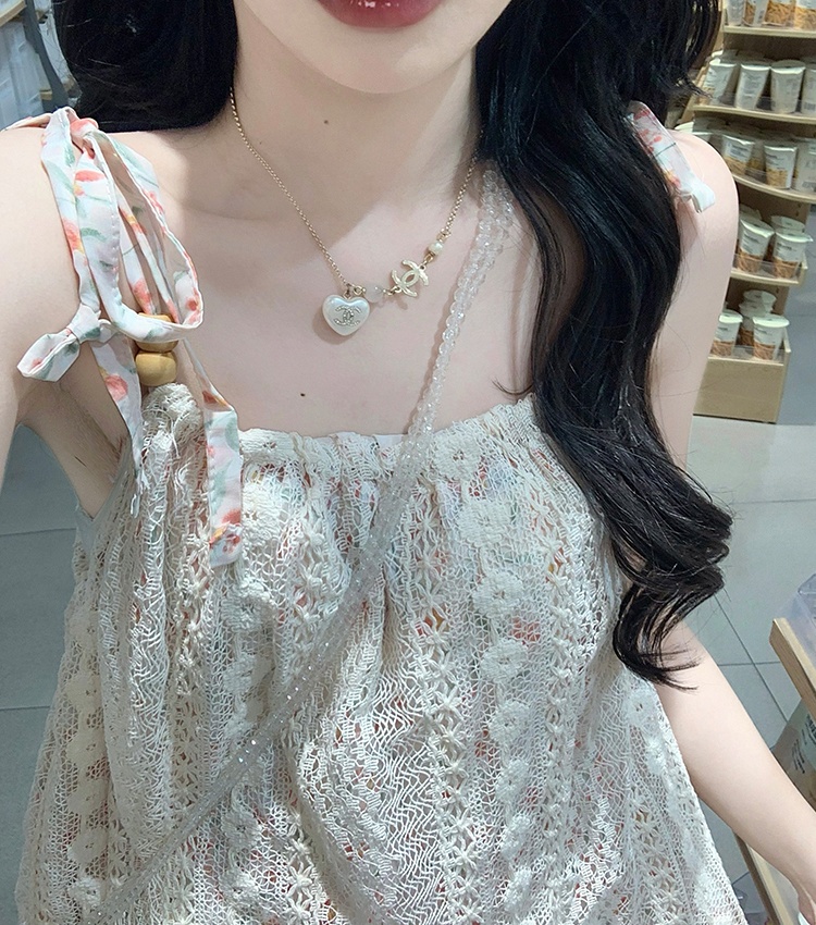 Summer sling vacation dress lazy floral long dress