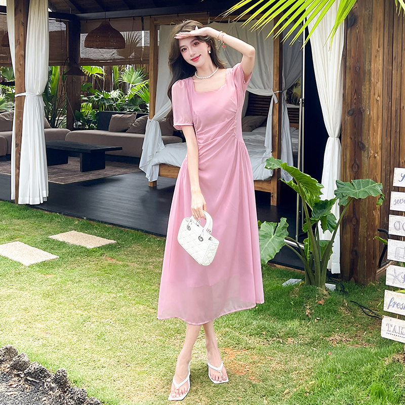 Fashion ladies long dress temperament dress