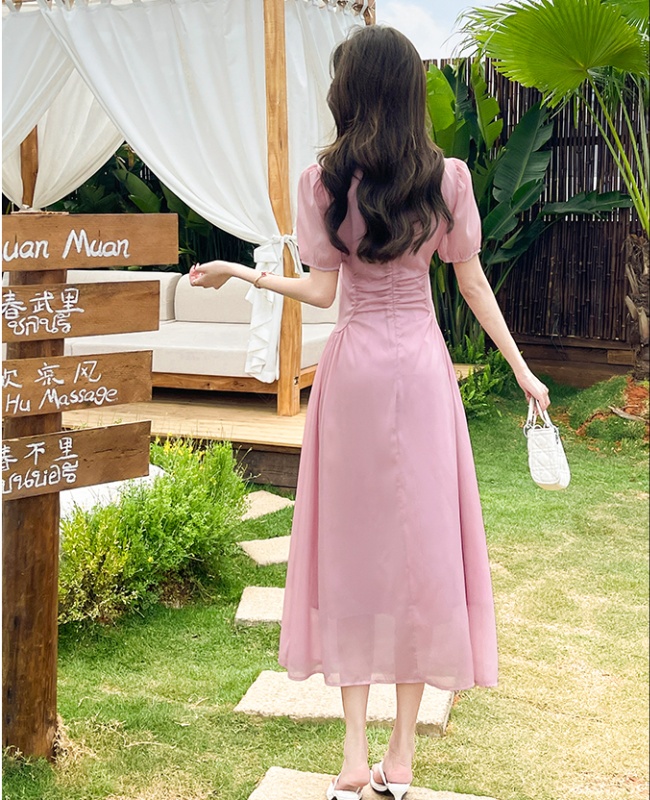 Fashion ladies long dress temperament dress