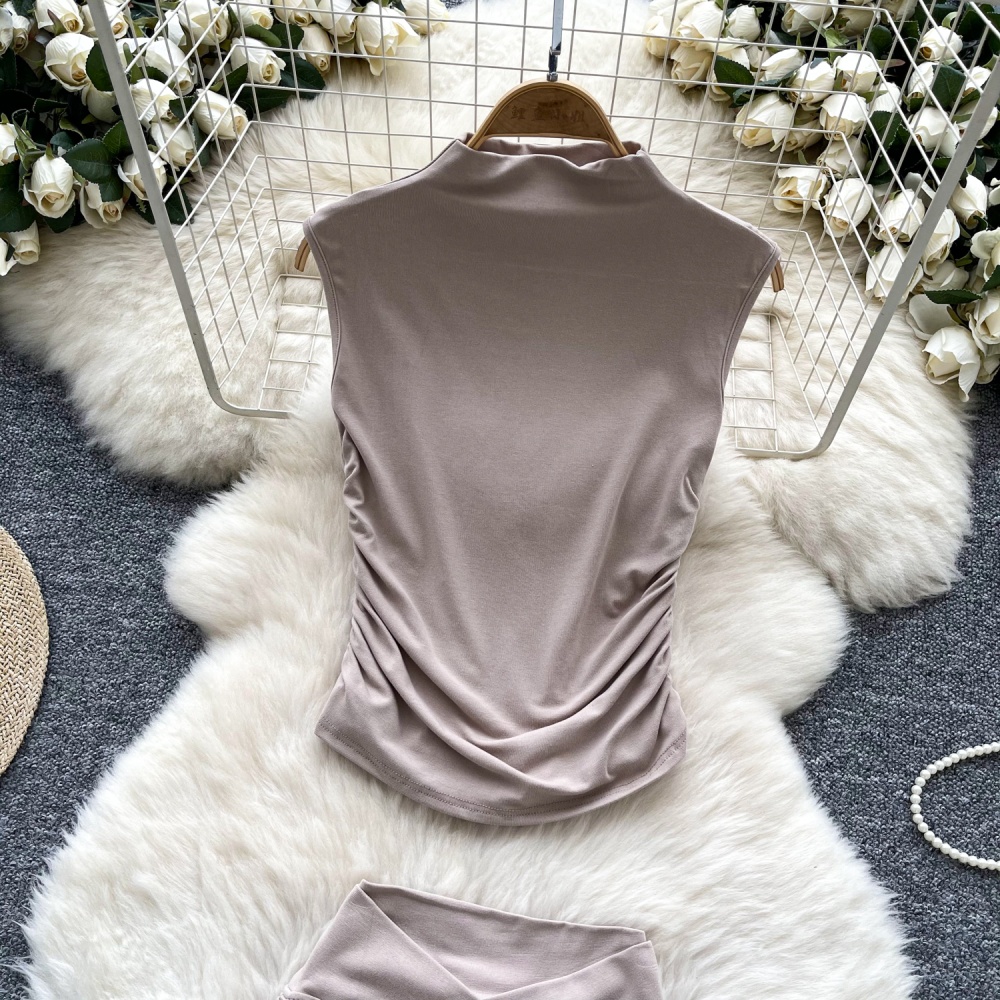 Both sides of bandage tops T-shirt a set for women