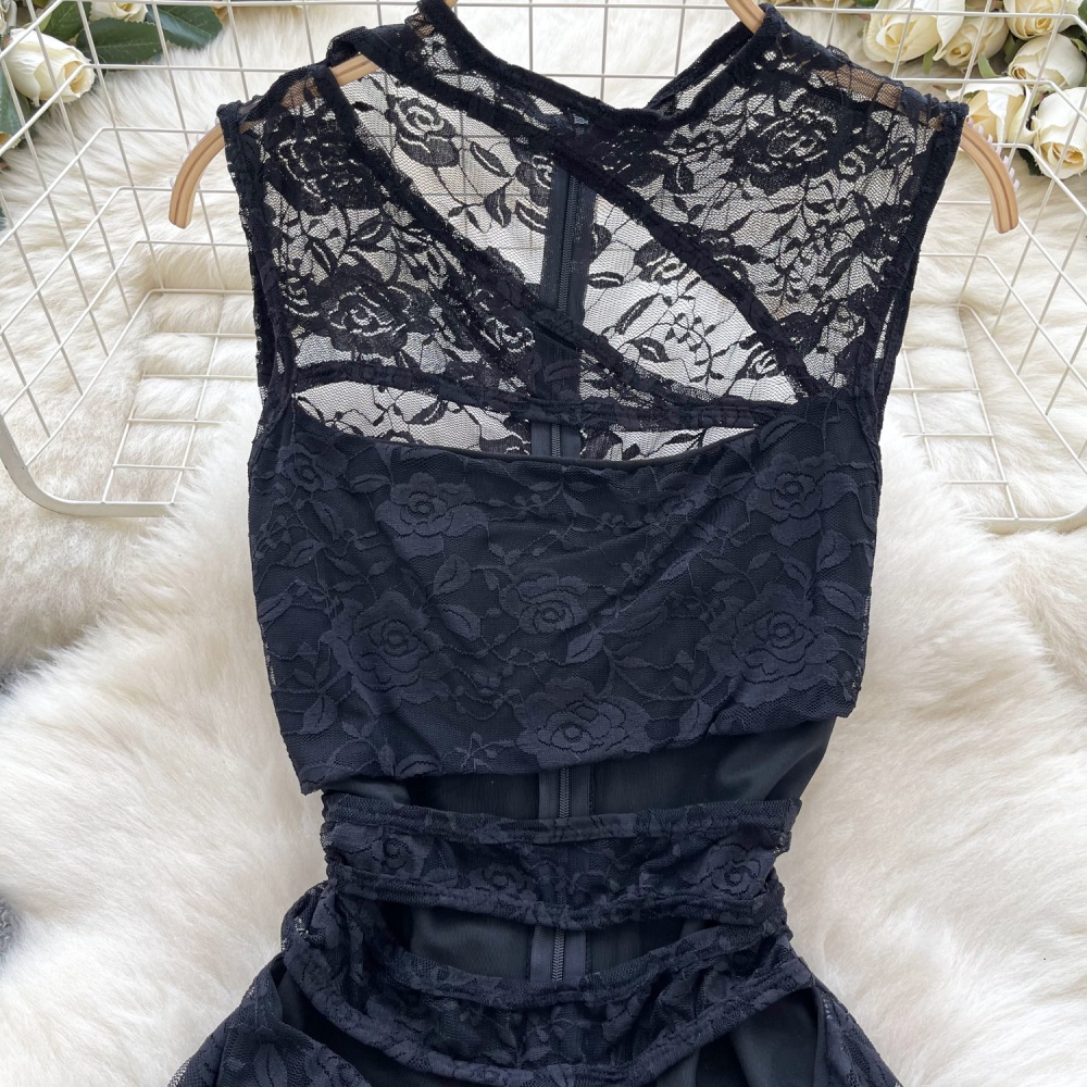 Perspective jumpsuit package hip pants for women