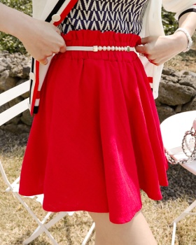 A-line fashion slim skirt summer anti emptied shorts