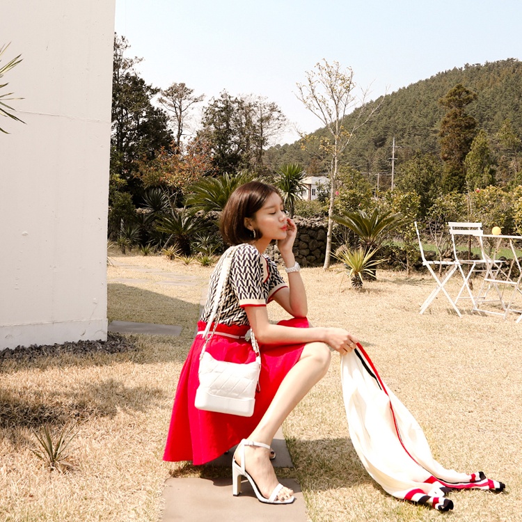 A-line fashion slim skirt summer anti emptied shorts