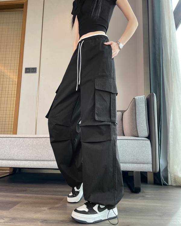 Wear wicking work pants wide leg summer sweatpants for women