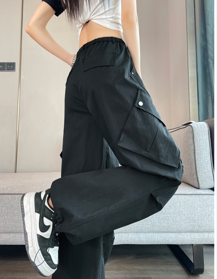 Summer work pants wide leg pants for women