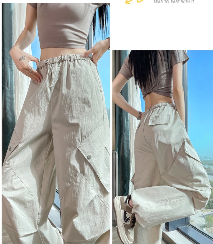 Summer work pants wide leg pants for women