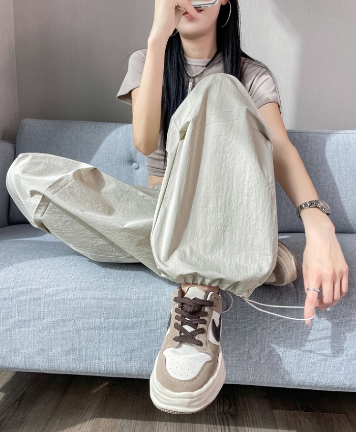 Summer work pants wide leg pants for women