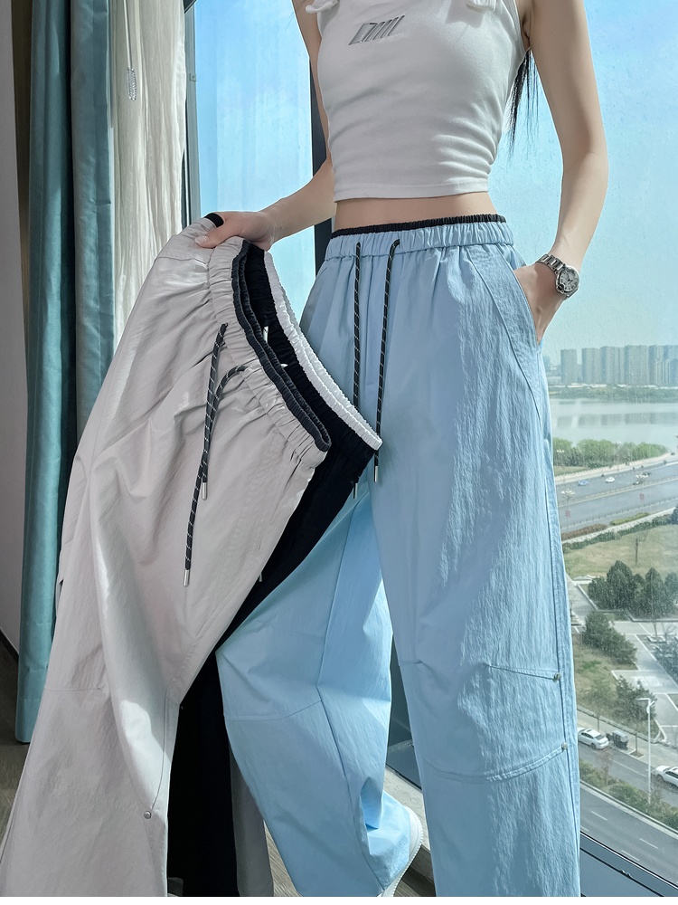 Straight pants casual pants work clothing for women