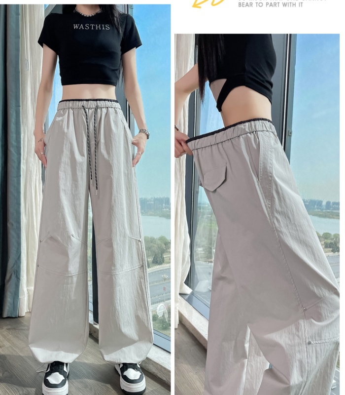 Straight pants casual pants work clothing for women