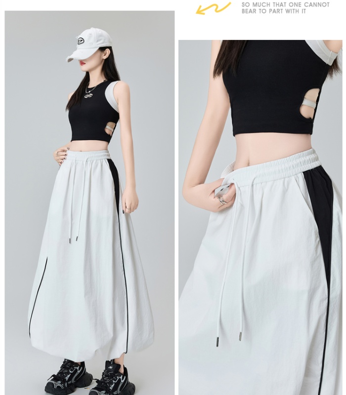 Thick and disorderly work clothing skirt for women