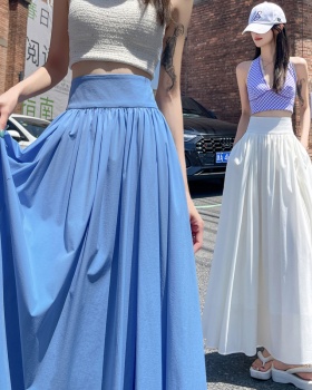 Long big skirt skirt summer long skirt for women