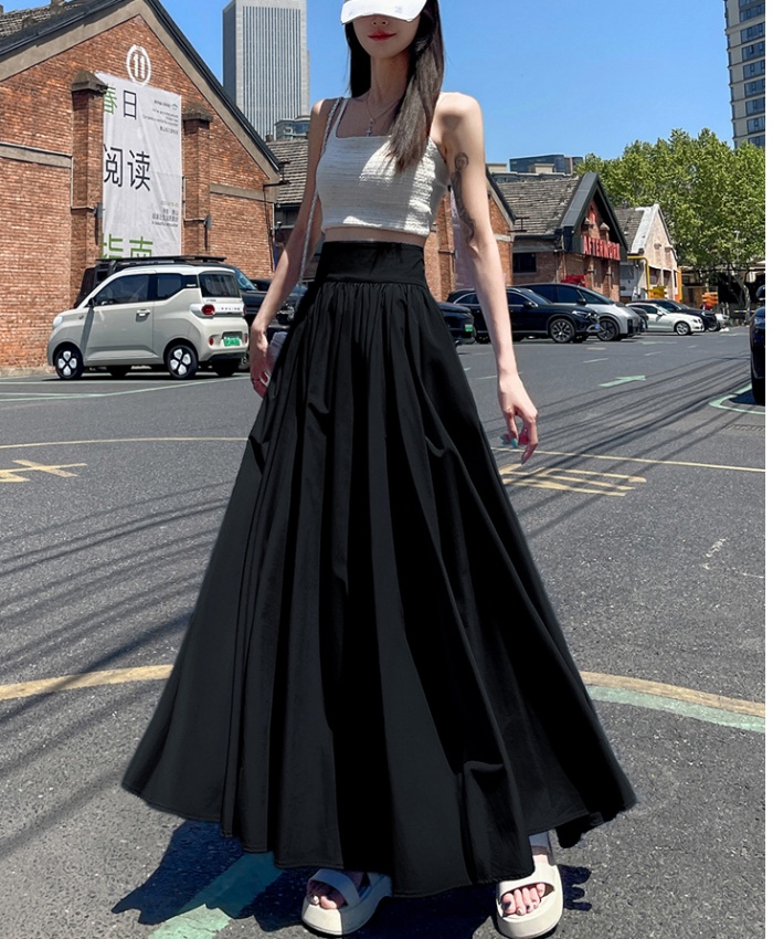 Long big skirt skirt summer long skirt for women