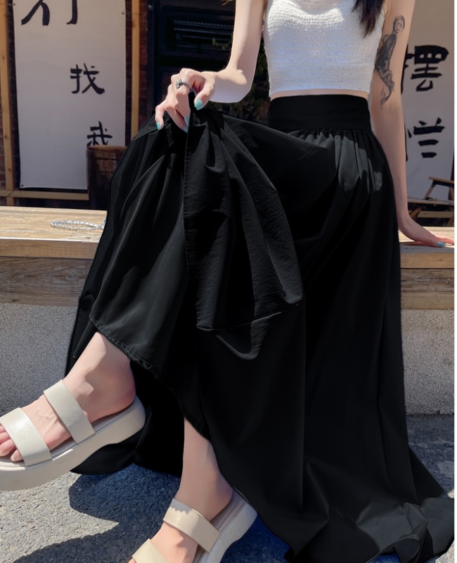 Long big skirt skirt summer long skirt for women