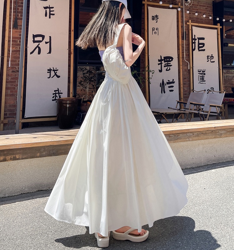 Long big skirt skirt summer long skirt for women