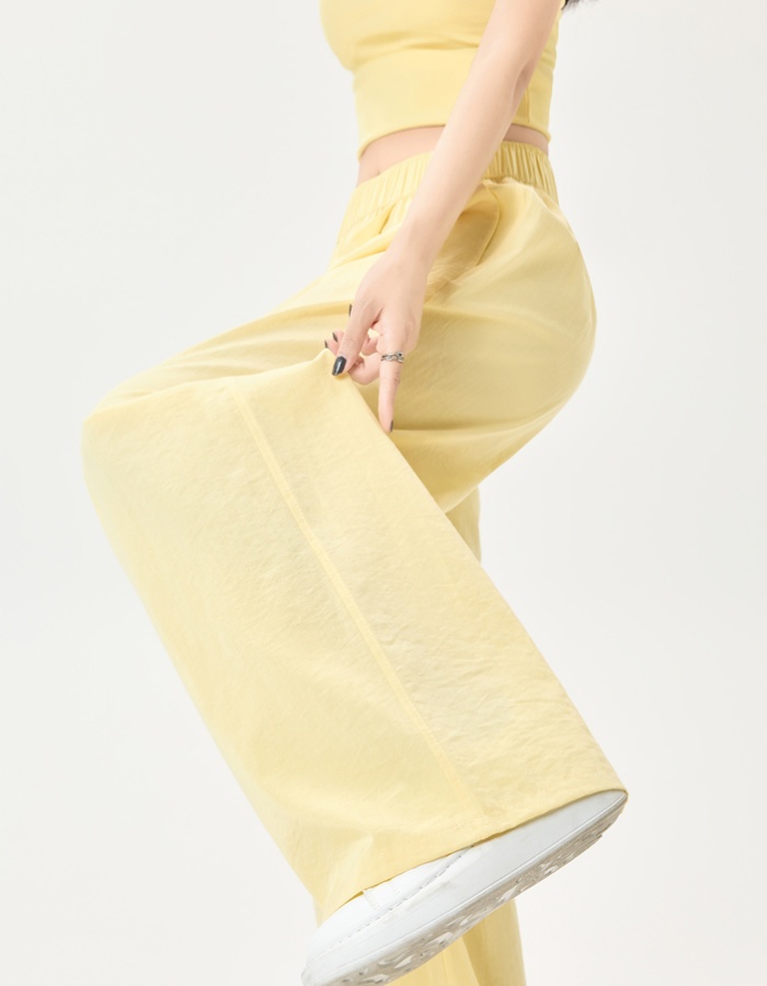 Drape summer lazy Casual wide leg loose pants for women