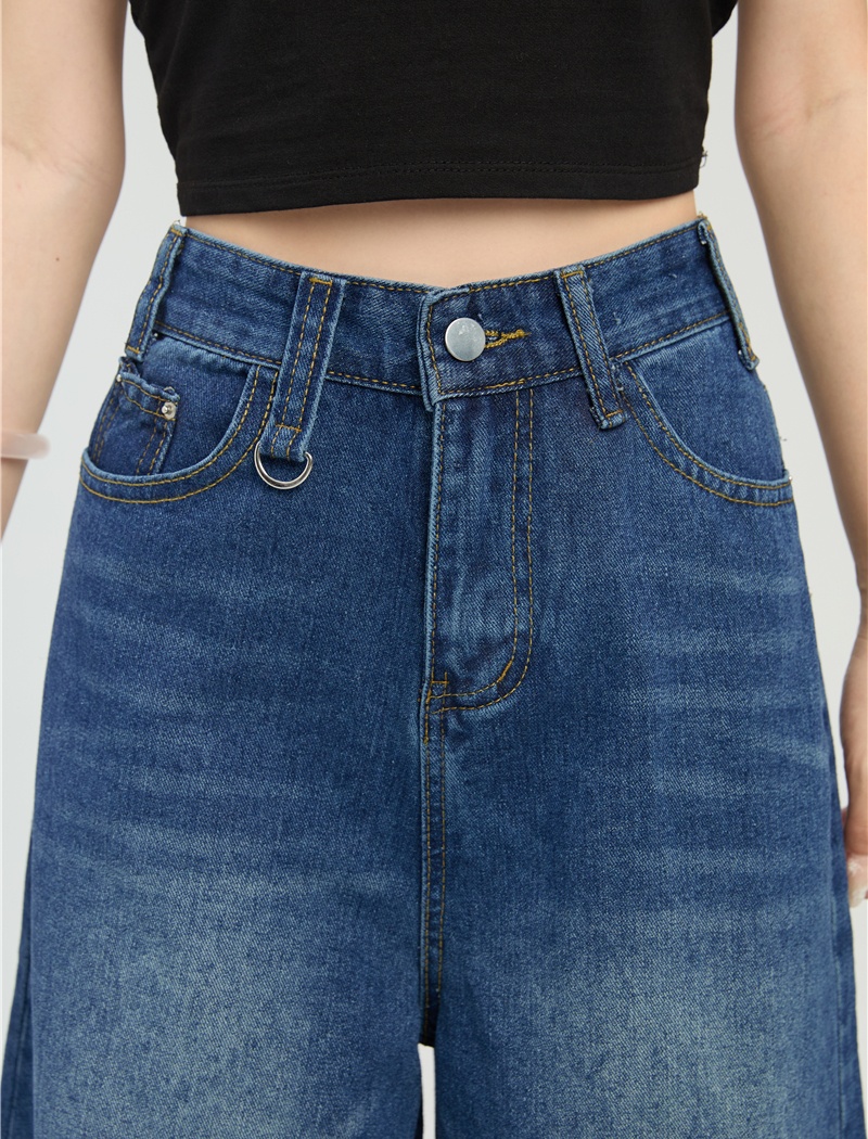 Seven tenths summer wide leg pants straight jeans for women