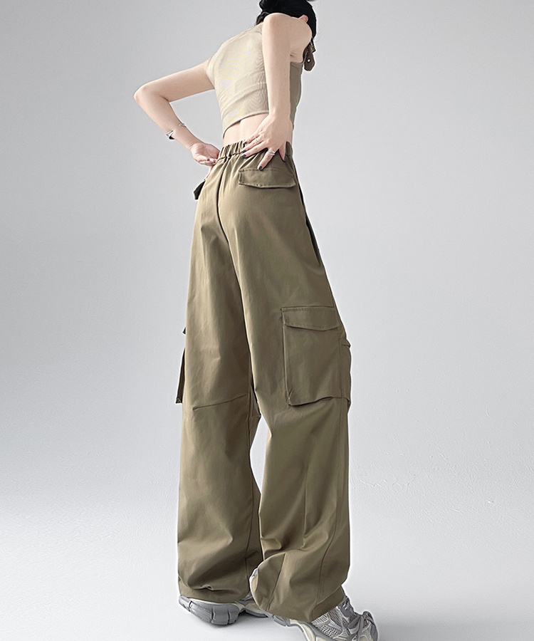 Rivets Casual work clothing straight fashion long pants