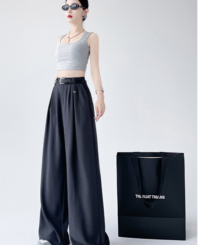 All-match Casual suit pants slim long pants for women