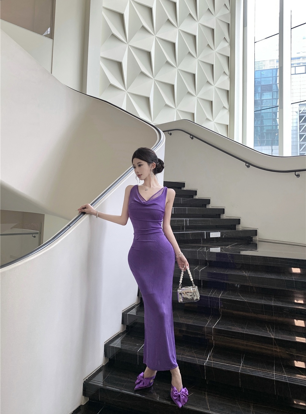 Package hip dress enticement long dress for women