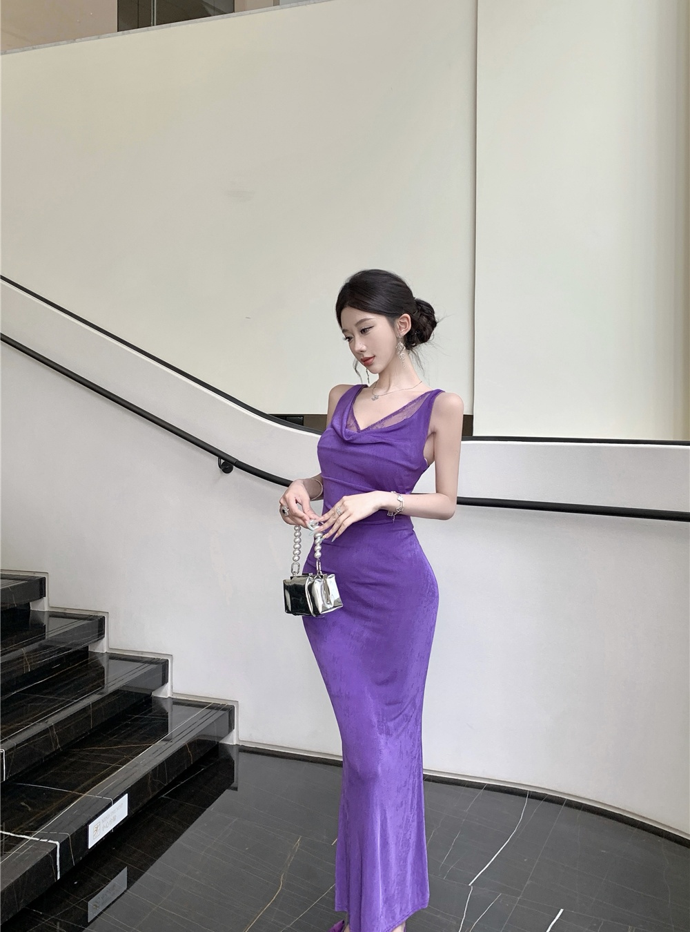 Package hip dress enticement long dress for women