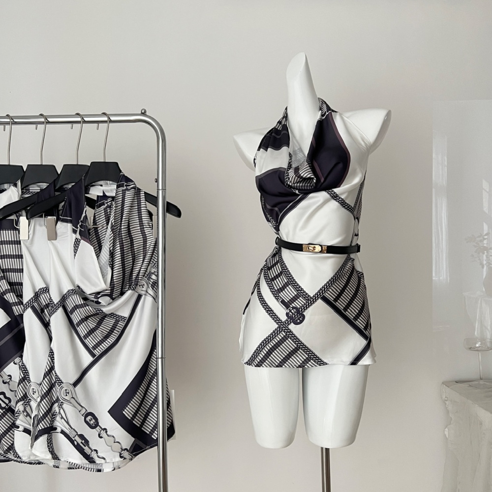 Sling sleeveless tops