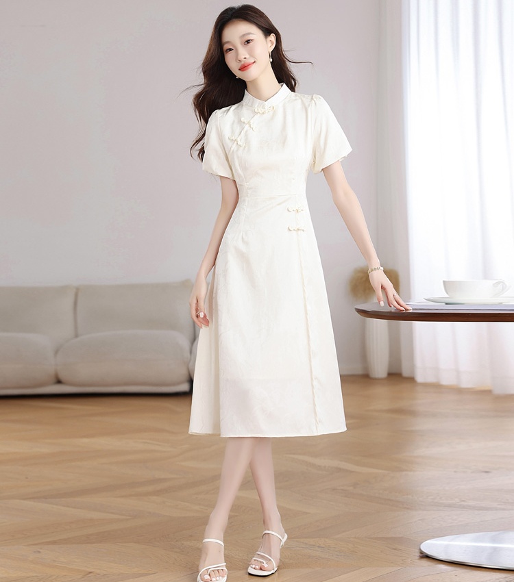 Summer retro cheongsam Chinese style beautiful dress