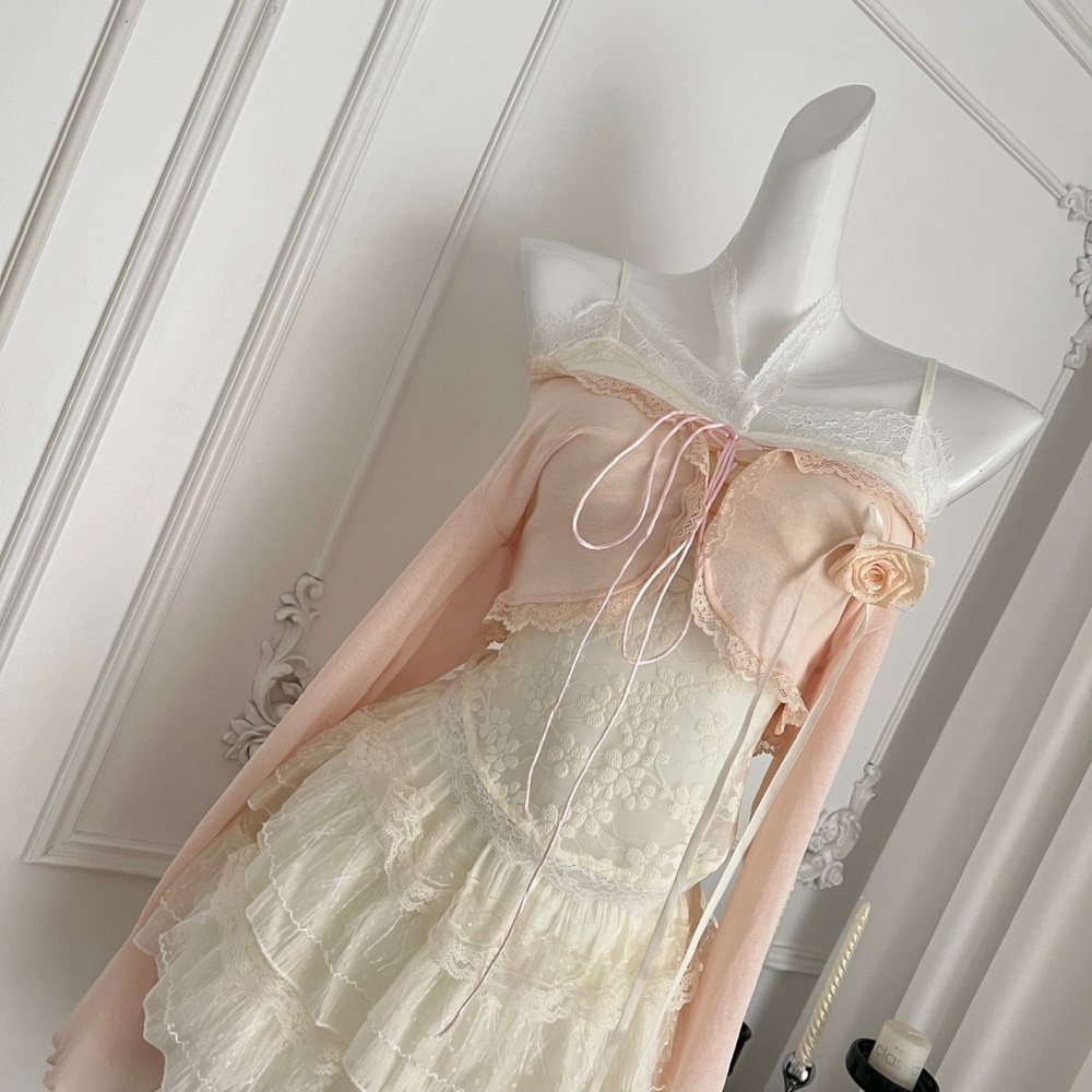 Summer enticement halter tops niche smock a set