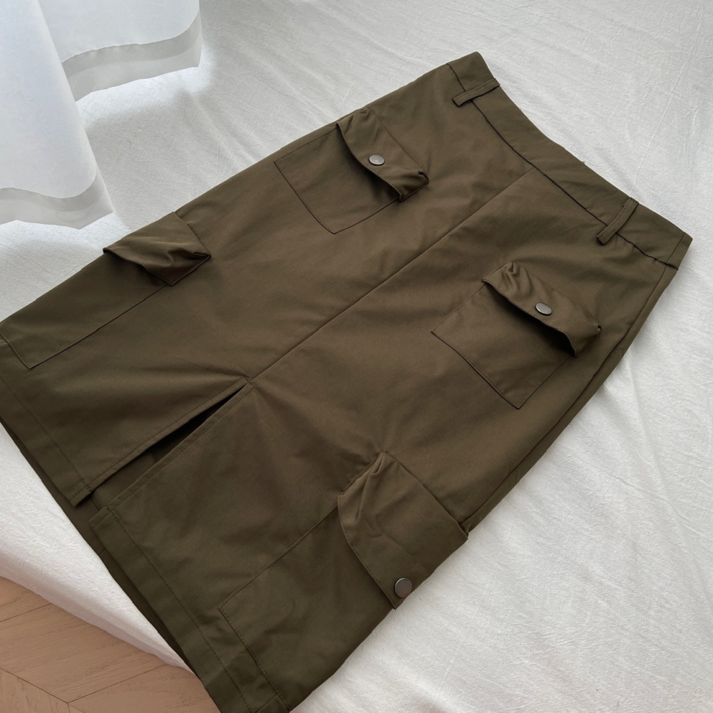 Bud niche unique summer black sling skirt a set