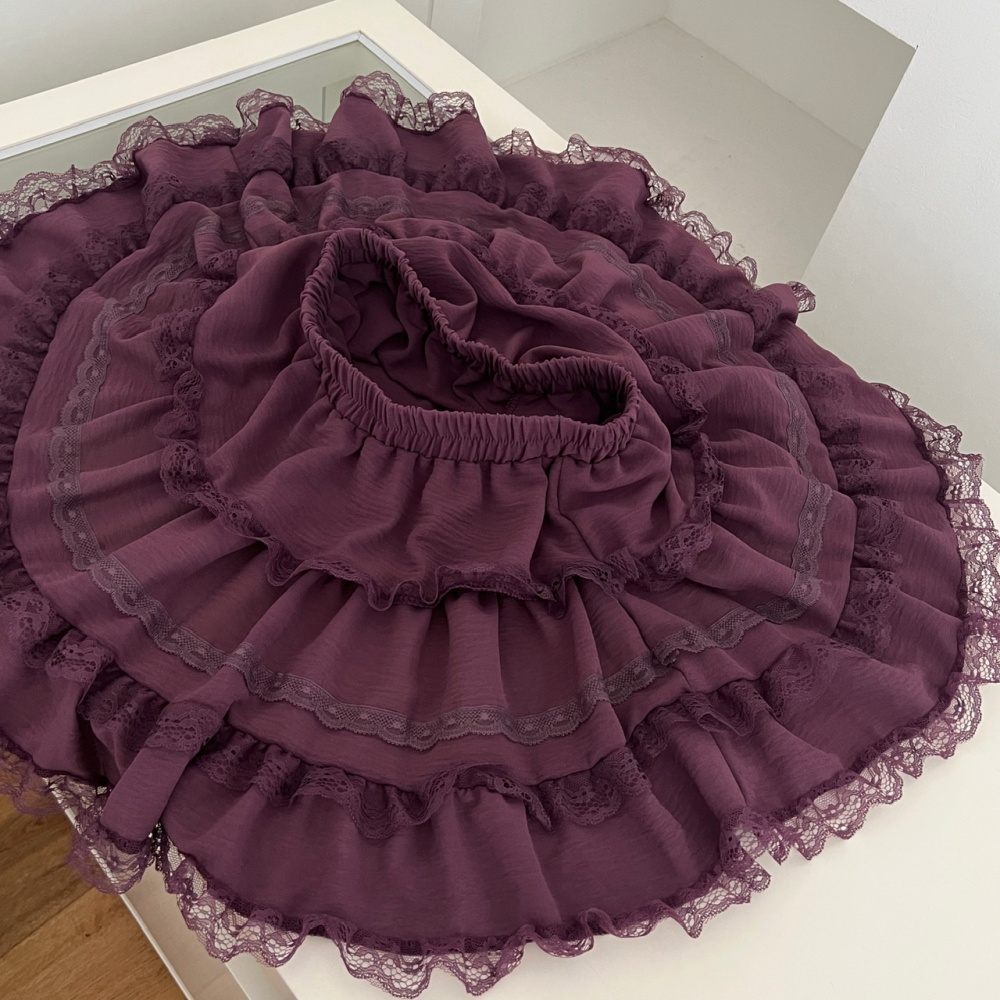 Slim summer tops enticement short skirt