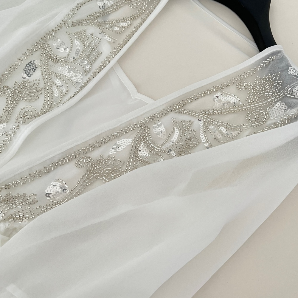 Pinched waist sunscreen tops 2pcs set for women