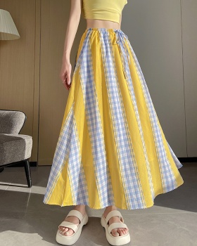 Summer France style skirt slim long dress for women