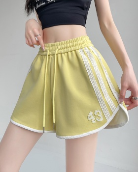 Korean style summer shorts loose sweatpants for women