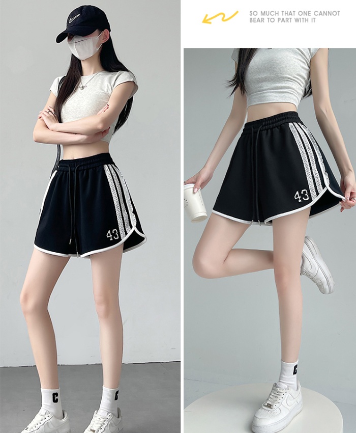 Korean style summer shorts loose sweatpants for women