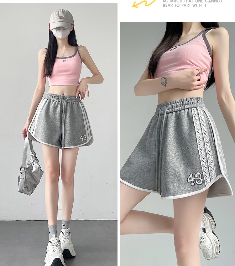 Korean style summer shorts loose sweatpants for women