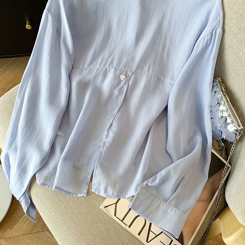 Baotou drape shirt loose sunscreen coat for women