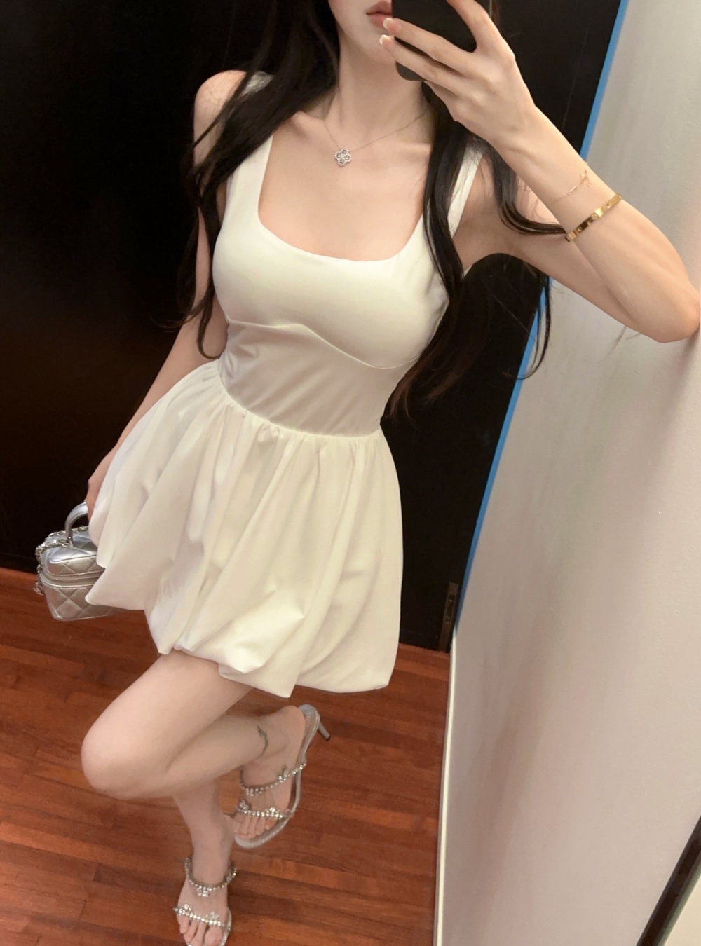 Repair waist dress enticement T-back for women