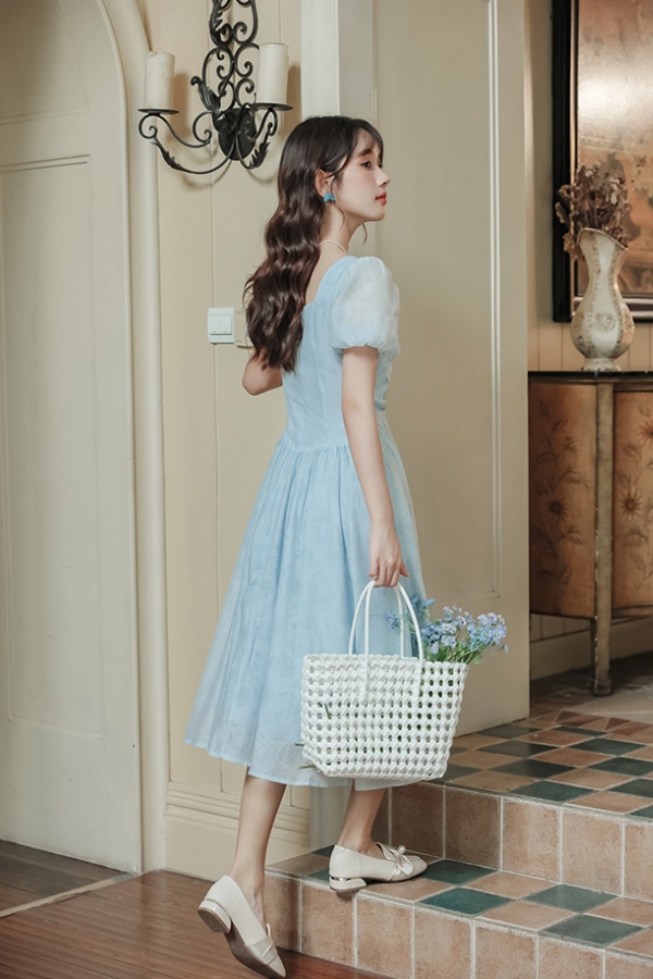 France style lady dress summer big skirt long dress