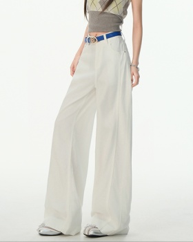 Mopping drape breathable jeans