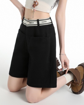 Summer jeans small straight pants shorts for women