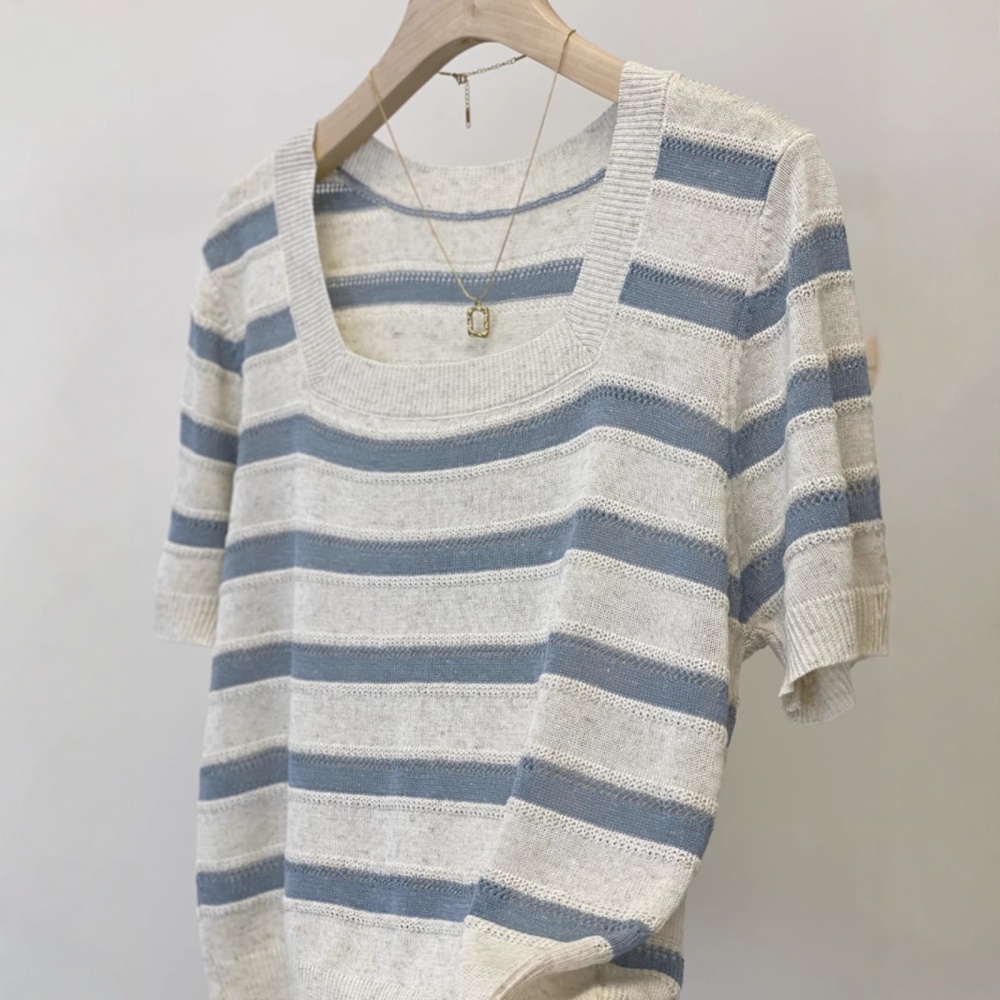 American style T-shirt short sleeve tops for women