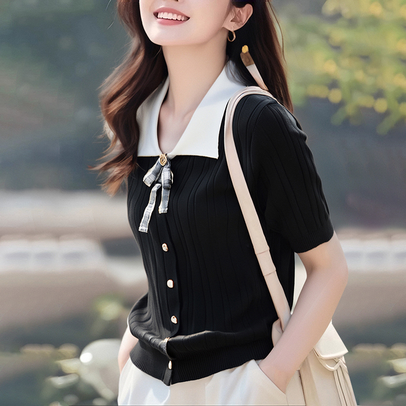 Spring and summer chanelstyle tops for women
