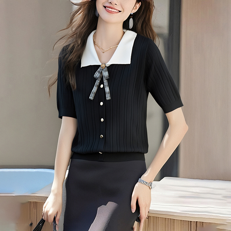 Spring and summer chanelstyle tops for women