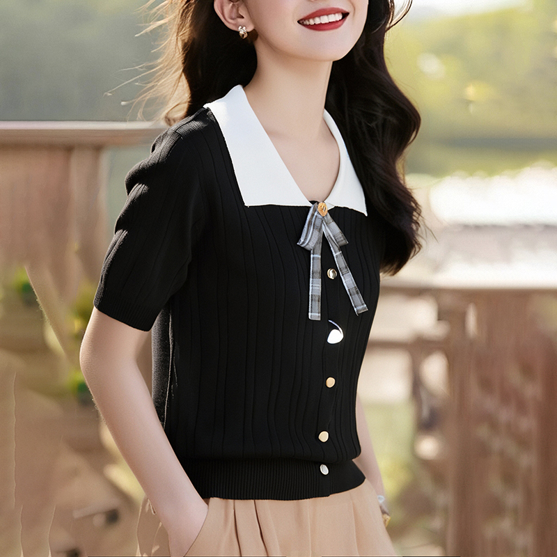 Spring and summer chanelstyle tops for women